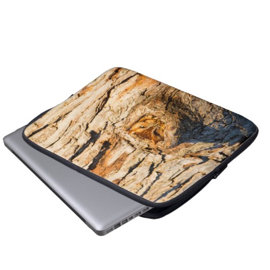 Eastern Screech-Owl Laptopschutzhülle (Vorne Knopf)