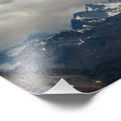Eastern Sierra California Fotodruck (Ecke)