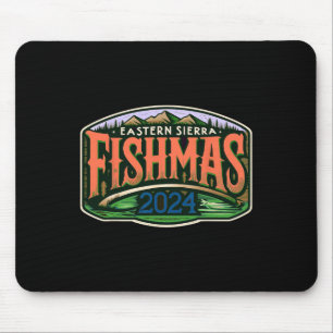 Eastern Sierra Fishmas  Mousepad