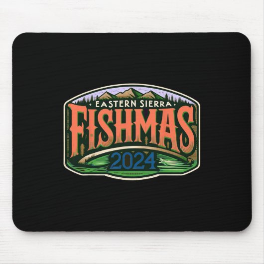 Eastern Sierra Fishmas Mousepad (Vorne)