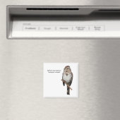 Eastern Song Sparrow Magnet (In Situ (Geschirrspüler))