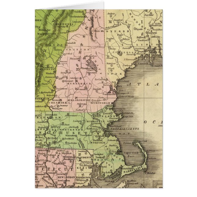 Eastern Staaten Olney Map (Vorne)