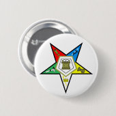 Eastern Star Button (Vorne & Hinten)