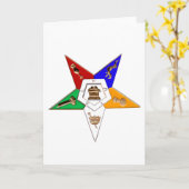 Eastern Star Grußkarte Karte (Gelbe Blume)