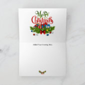 Eastern Star Holiday Gruß Karte (Innenseite)