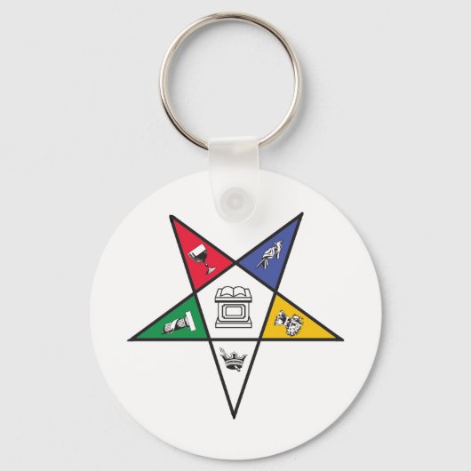 Eastern Star Schlüsselanhänger (Vorderseite)