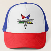 Eastern Star Trucker Hat Truckerkappe (Vorderseite)