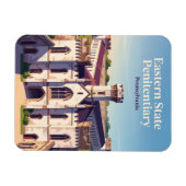 Eastern State Penitentiary Pennsylvania Magnet (Horizontal)