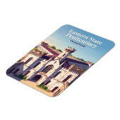 Eastern State Penitentiary Pennsylvania Magnet (Linke Seite)