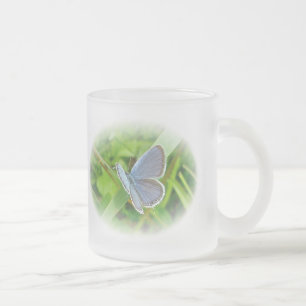 Eastern Tails Blue Butterfly Mattglastasse