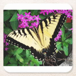 Eastern Tiger Frack Butterfly #1 Rechteckiger Pappuntersetzer