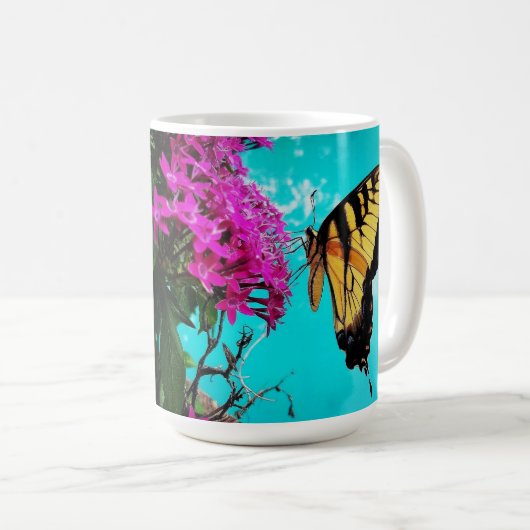 Eastern Tiger Frack Butterfly #2 Kaffeetasse (VorderseiteRechts)