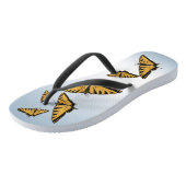 Eastern Tiger Frack Butterfly Flip Flops Badesandalen (Schrägansicht)