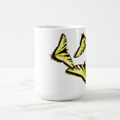 Eastern Tiger Frack Butterfly Foto Kaffeetasse (Mittel)
