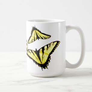 Eastern Tiger Frack Butterfly Foto Kaffeetasse