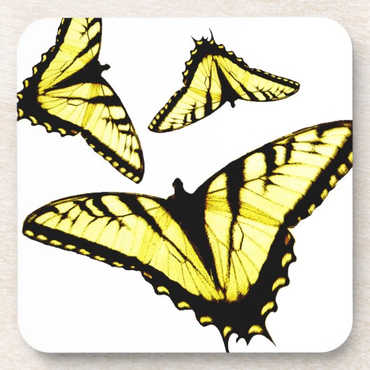 Eastern Tiger Frack Butterfly Foto Untersetzer (Vorderseite)