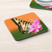 Eastern Tiger Frack Butterfly Getränkeuntersetzer (Linke Seite)