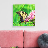 Eastern Tiger Frack Butterfly Leinwanddruck (Insitu (Wohnzimmer))