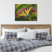 Eastern Tiger Frack Butterfly Leinwanddruck (Insitu (Schlafzimmer))