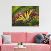 Eastern Tiger Frack Butterfly Leinwanddruck (Insitu (Wohnzimmer))