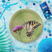 Eastern Tiger Frack Butterfly Pappteller (Party)