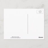 Eastern Tiger Frack Butterfly Postkarte (Rückseite)