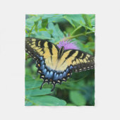 Eastern Tiger Swallowtail Butterfly Fleecedecke (Vorderseite)