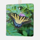 Eastern Tiger Swallowtail Butterfly Keramikornament (Links)