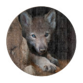 Eastern Timber Wolf Schneidebrett (Vorderseite)