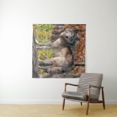 Eastern Timber Wolf Wandteppich (Beispiel (Horizontal))