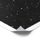 Eastern Veil Nebula Cosmic Deep Space Photography Poster (Ecke)