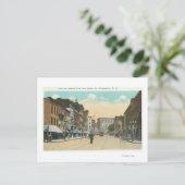 Eastern View Court Street von der Water Street aus Postkarte (Stehend Vorderseite)