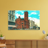 Eastern View von K St. Blick auf Post Leinwanddruck (Insitu (Wohnzimmer))