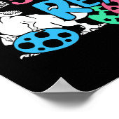 Eastersaurus T-Rex Oster Tag Tee, Süße Osterhase Poster (Ecke)