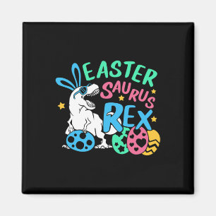 Eastersaurus T-Rex Ostertags-Shirt, Süßer Osterhas Magnet