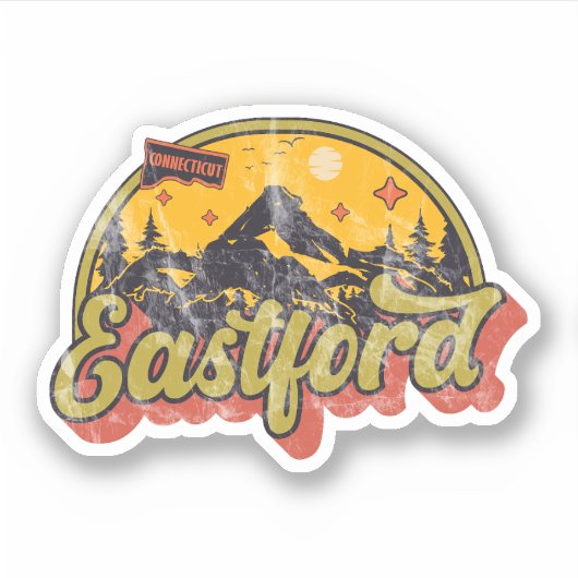 Eastford, Connecticut Aufkleber (Vorderseite)