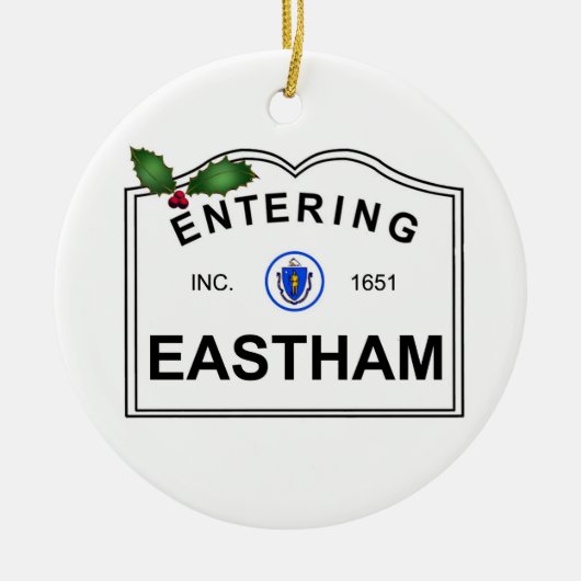 Eastham MA Keramikornament (Vorne)