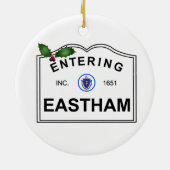 Eastham MA Keramikornament (Hinten)