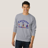 Eastham MA Signal-Flagge Sweatshirt (Vorne ganz)