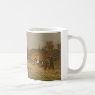 Eastman Johnson - Husking Bee, Insel Nantucket Kaffeetasse