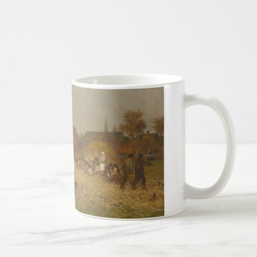 Eastman Johnson - Husking Bee, Insel Nantucket Kaffeetasse (Rechts)