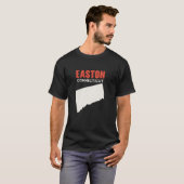 Easton Connecticut USA Staat America Travel Connec T-Shirt (Vorne ganz)