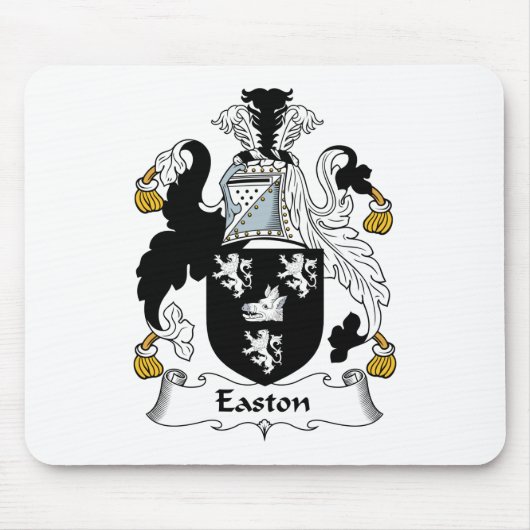 Easton Familienwappen Mousepad (Vorne)