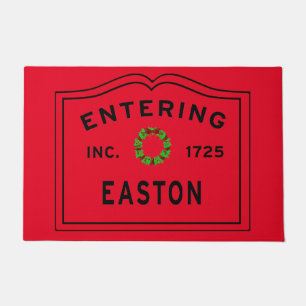 Easton MA Christmas Fußmatte
