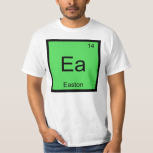 Easton Name Chemie Element Periodensystem T-Shirt