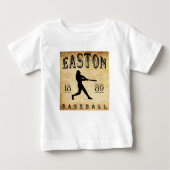 Easton New-Jersey Baseball 1889 Baby T-shirt (Vorderseite)