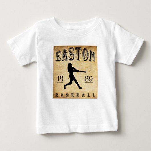 Easton New-Jersey Baseball 1889 Baby T-shirt (Vorderseite)