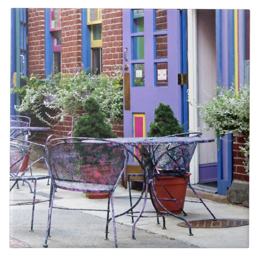 Easton PA - Außensitze Fliese (Vorderseite)