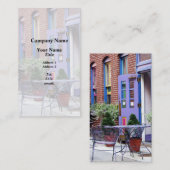 Easton PA - Außensitze Visitenkarte (Vorne/Hinten)