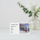 Easton PA - Außensitze Visitenkarte (Stehend Vorderseite)